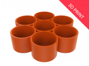 wazon na roślinę 09 Model do druku 3D