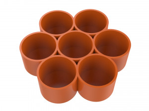 vase for plant 09 Model Cetak 3D