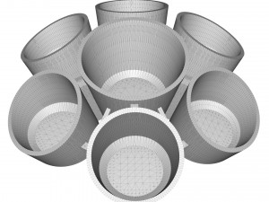 vase for plant 10 3D-Druckmodell