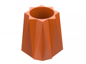 vase for plant 11 with 3 different sizes Modello di stampa 3D