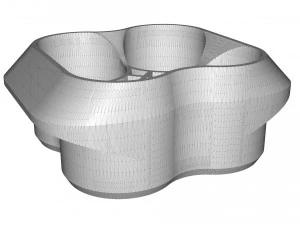 crate unity 01 for 4 cans 350ml 3D Print Model