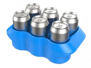crate unity 01 for 6 cans 350ml 3D Print Model