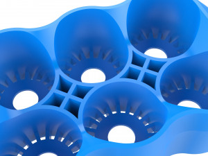 crate unity 01 for 6 cans 350ml 3Dプリントモデル