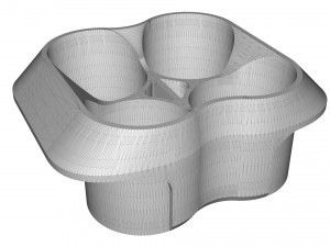 crate unity 02 for 4 cans 350ml 3D Print Model