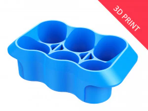 Kiste Einheit 02 f&uuml;r 6 Dosen 350ml 3D Druckmodell