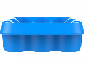 crate unity 02 for 9 cans 350ml 3Dプリントモデル