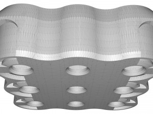 crate unity 02 for 9 cans 350ml 3Dプリントモデル