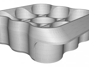 crate unity 02 for 9 cans 350ml 3D Print Model