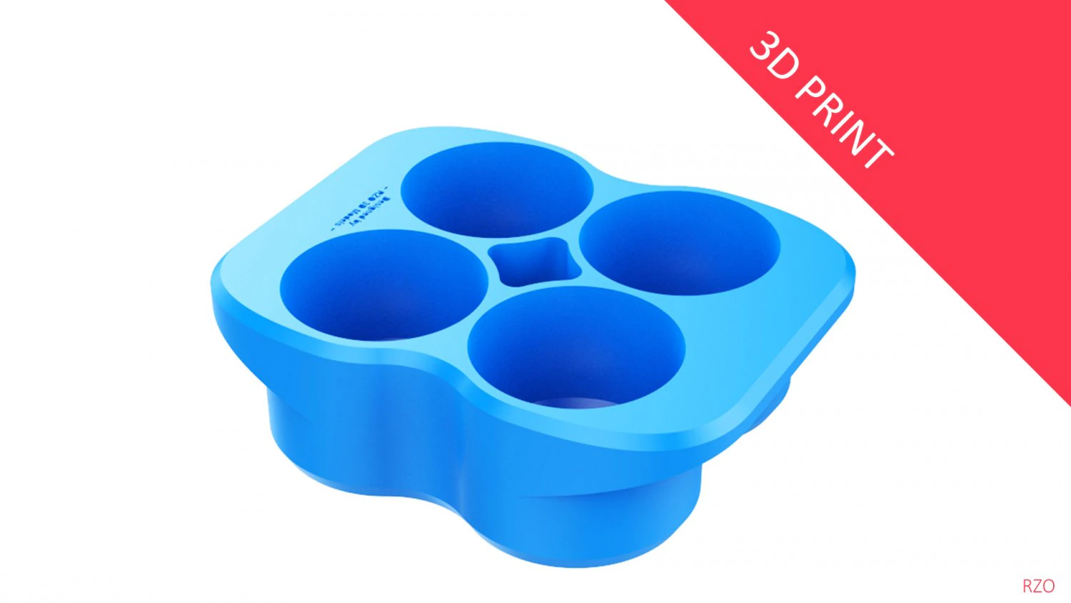 crate unity 03 for 4 cans 350ml 3D Print Model .c4d .max .obj .3ds .fbx .stl .blend 