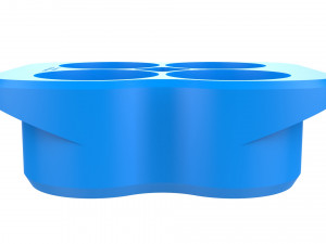 crate unity 03 for 4 cans 350ml Model Cetak 3D