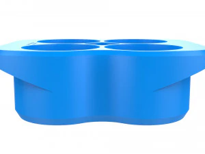 crate unity 03 for 4 cans 350ml 3D Print Model
