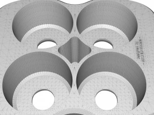 crate unity 03 for 4 cans 350ml 3D Print Model