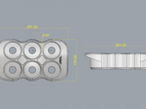 crate unity 03 for 6 cans 350m 3D Baskı Modeli