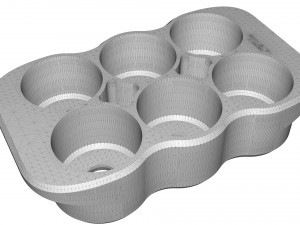 crate unity 03 for 6 cans 350m 3D Baskı Modeli