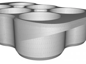 crate unity 03 for 6 cans 350m 3D Print Model