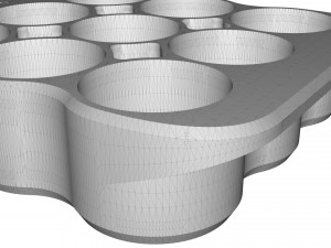 crate unity 03 for 9 cans 350ml 3D 打印模型