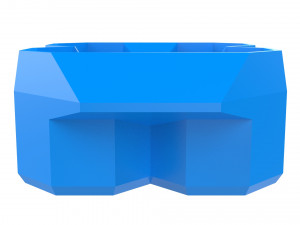 crate unity 04 for 4 cans 350ml Modelo de impresión 3D