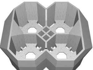 crate unity 04 for 4 cans 350ml Modelo de impresión 3D
