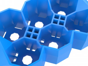 crate unity 04 for 6 cans 350ml 3D Print Model