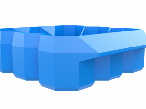crate unity 04 for 9 cans 350ml 3D Print Model