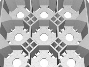 crate unity 04 for 9 cans 350ml 3D Print Model