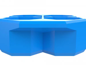 crate unity 05 for 4 cans 350ml 3D Print Model