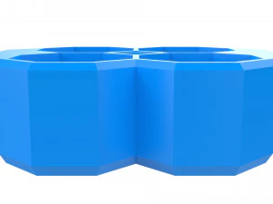 crate unity 05 for 4 cans 350ml 3D Print Model