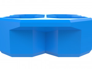 crate unity 05 for 4 cans 350ml Modelo de impresión 3D