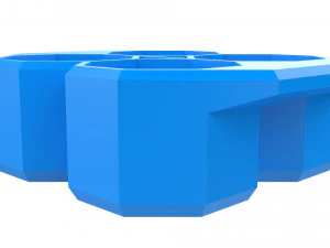 crate unity 05 for 4 cans 350ml 3D Print Model
