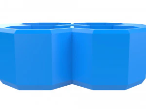 crate unity 05 for 4 cans 350ml 3D Print Model