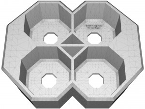 crate unity 05 for 4 cans 350ml Modelo de impresión 3D