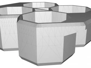 crate unity 05 for 4 cans 350ml 3D Print Model