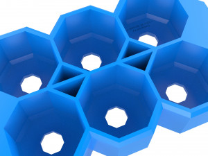 crate unity 05 for 6 cans 350ml 3D Baskı Modeli