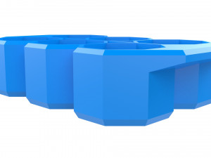 crate unity 05 for 6 cans 350ml 3D Baskı Modeli