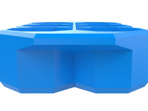 crate unity 05 for 6 cans 350ml 3D Baskı Modeli