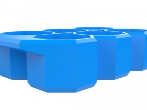 crate unity 05 for 6 cans 350ml 3D Print Model