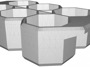 crate unity 05 for 6 cans 350ml 3D Print Model