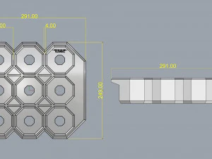 crate unity 05 for 9 cans 350ml 3D Print Model