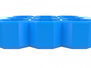 crate unity 05 for 9 cans 350ml Modelo de impresión 3D