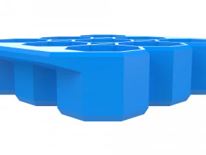 crate unity 05 for 9 cans 350ml 3D Print Model