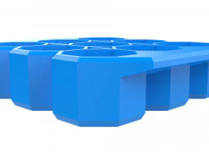 crate unity 05 for 9 cans 350ml 3D Print Model