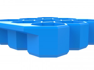 crate unity 05 for 9 cans 350ml Modelo de impresión 3D