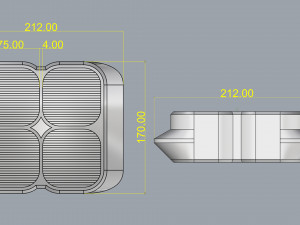 crate unity 06 for 4 cans 350ml Modelo de impresión 3D