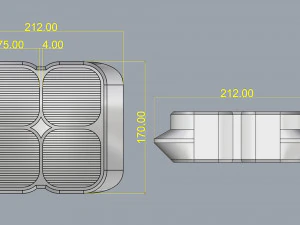 crate unity 06 for 4 cans 350ml 3D Print Model