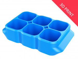 crate unity 06 for 6 cans 350ml 3D Print Model