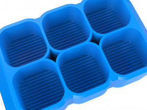 crate unity 06 for 6 cans 350ml 3D Print Model
