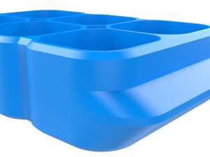 crate unity 06 for 6 cans 350ml 3D Print Model