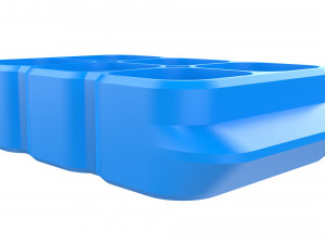 crate unity 06 for 6 cans 350ml 3D Print Model