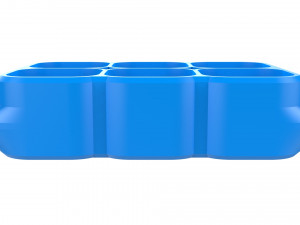 crate unity 06 for 6 cans 350ml 3D Print Model