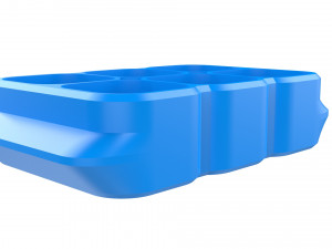 crate unity 06 for 6 cans 350ml 3D Print Model
